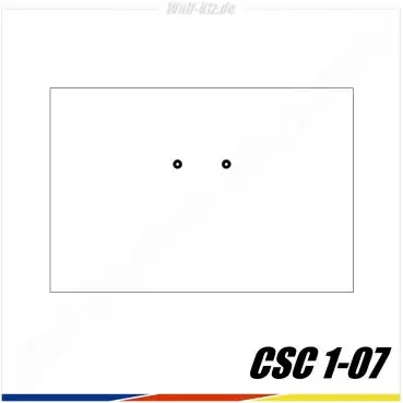 Hella Gutmann CSC-Tool Kalibriertafel Mazda CSC 1-07
